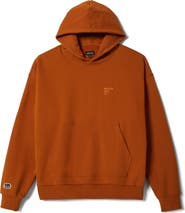 Brixton Oversize Embroidered Logo Heavyweight Hoodie