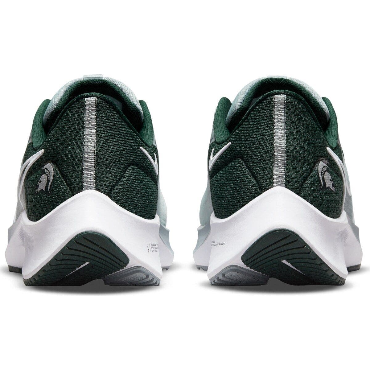 Nike Unisex Nike Gray Michigan State Spartans Zoom Pegasus 38 Running Shoe, Alternate, color, 