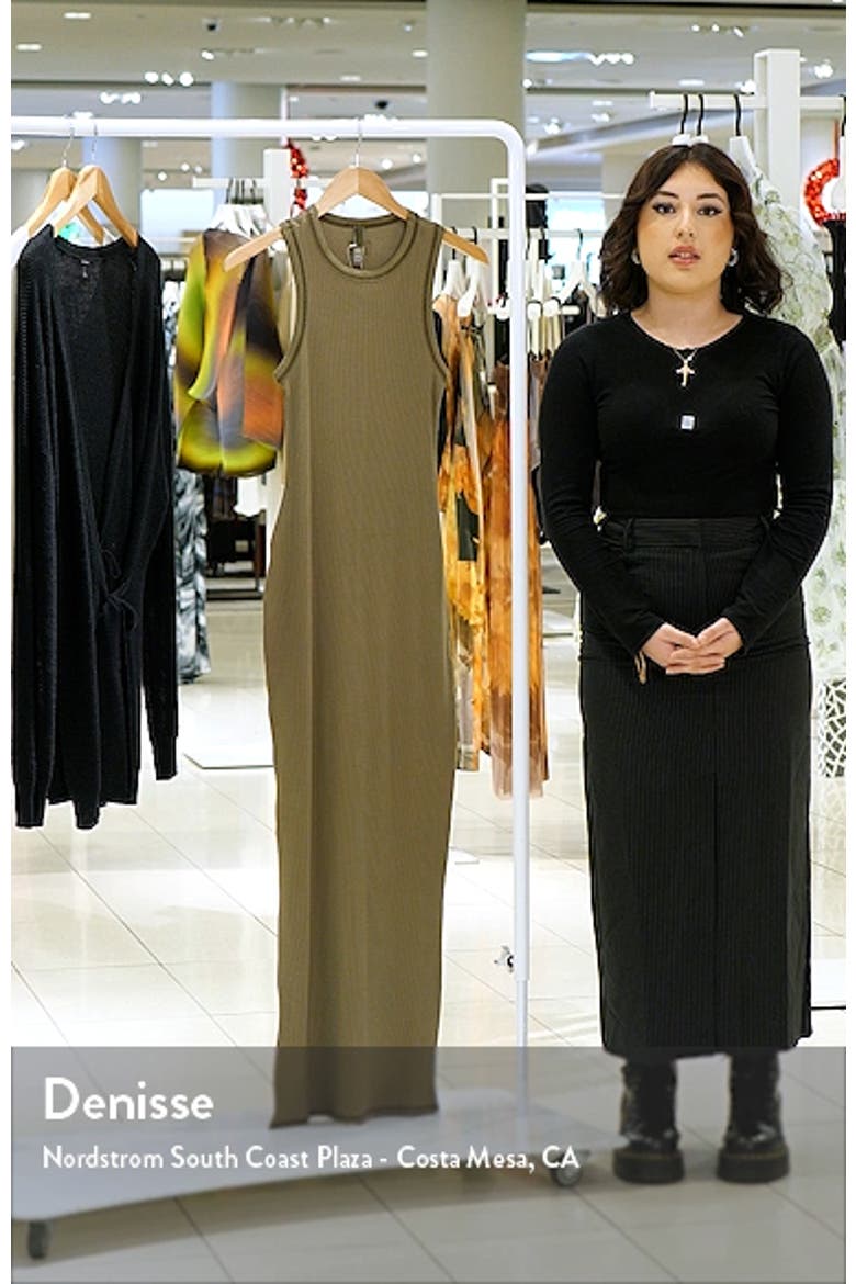 Stretch Cotton Rib Dress video