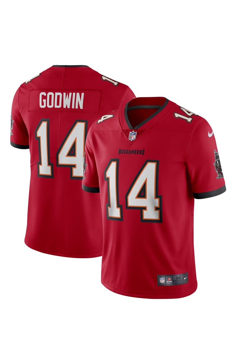 Men's Nike Chris Godwin Red Tampa Bay Buccaneers Vapor Limited Jersey, Main, color, Red