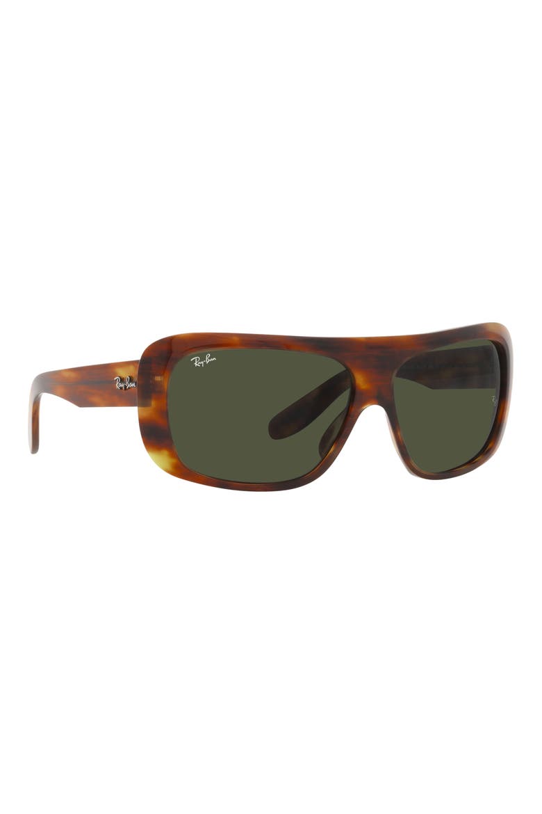 61mm Pillow Blair Evolution Shield Sunglasses, Alternate, color, STRIPED HAVA