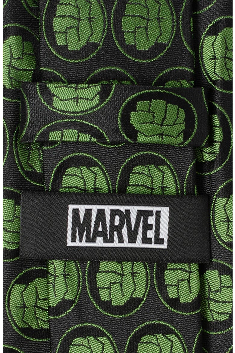 Marvel® Hulk Silk Blend Tie, Alternate, color, GREEN
