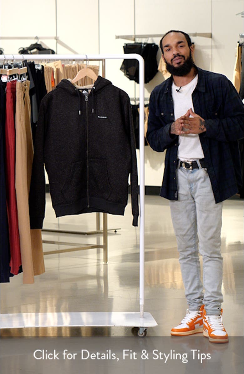 Keller Faux Shearling Lined Hoodie, sales video thumbnail