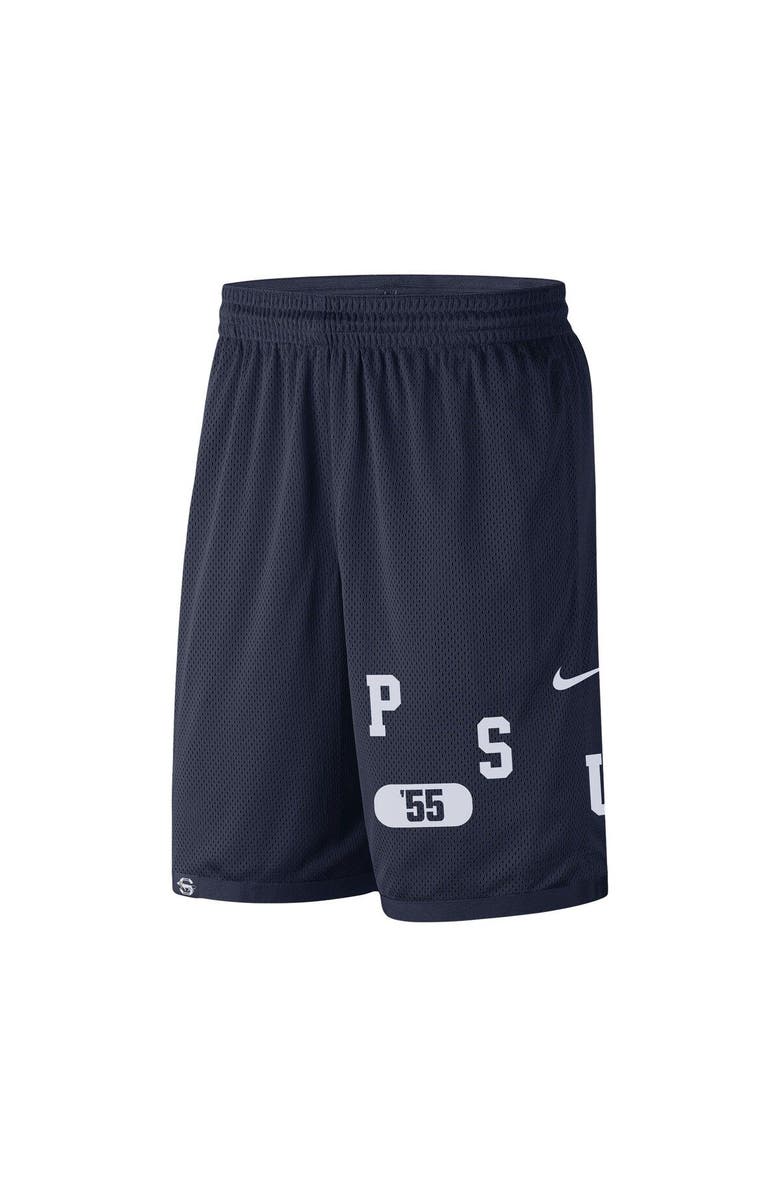 Nike Men's Nike Navy Penn State Nittany Lions Wordmark Performance Shorts, Alternate, color,
