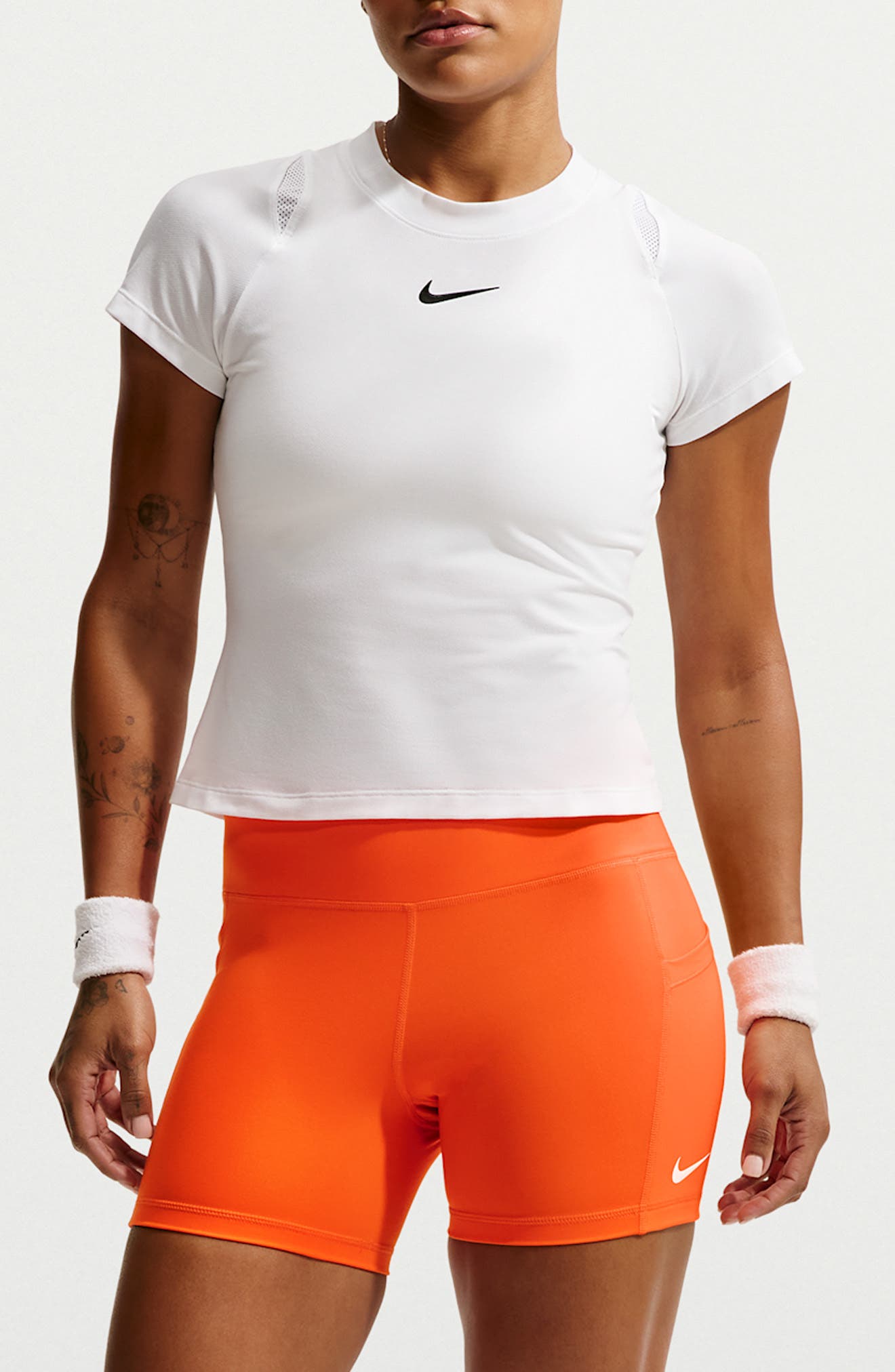 selected BRILLIANT ORANGE/ WHITE