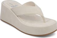MIA Niccola Platform Wedge Flip Flop