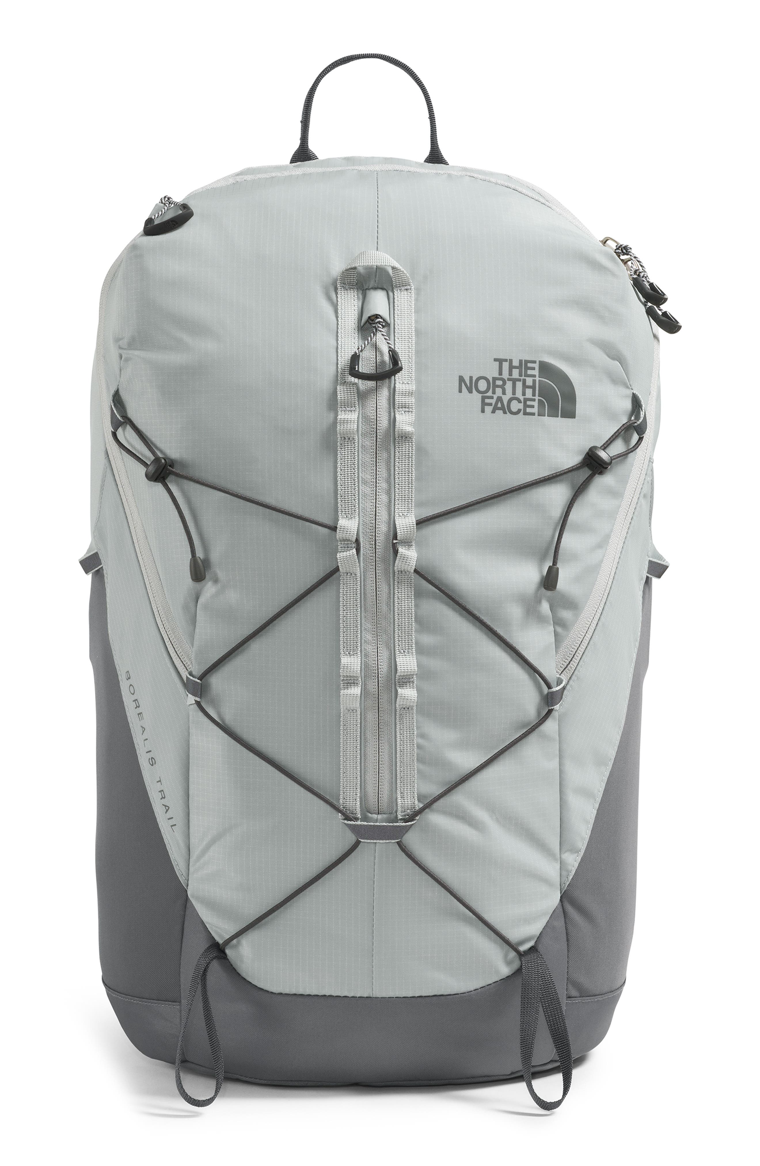 Borealis Trail Backpack, Main, color, HIGH RISE GREY/ SMOKED PEARL
