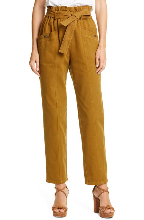 Metta Tie Waist Denim Pants