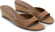 MANGO Espadrille Wedge Slide Sandal