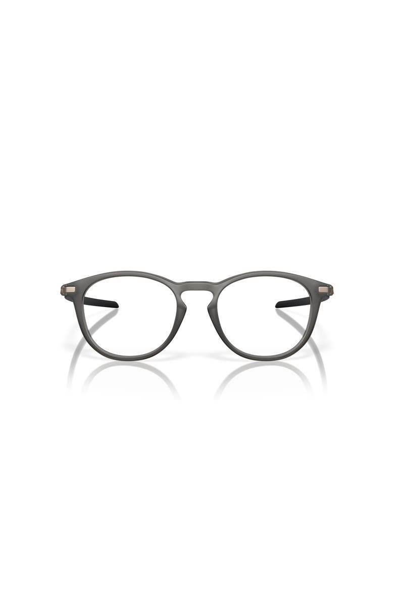Oakley 50mm Round optical glasses, Alternate, color, Grey