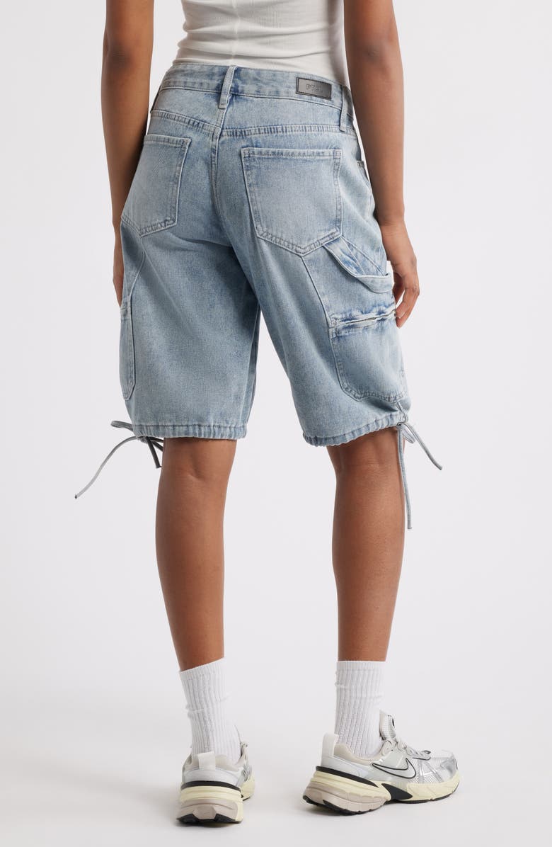 PTCL Sabrina Baggy Denim Cargo Shorts, Alternate, color,