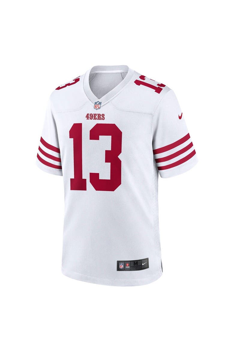 Men's Nike Brock Purdy White San Francisco 49ers Game Player Jersey, Alternate, color, White