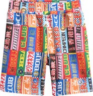 Billionaire Boys Club Kids' BB Legacy Pull-On Cotton Blend Shorts