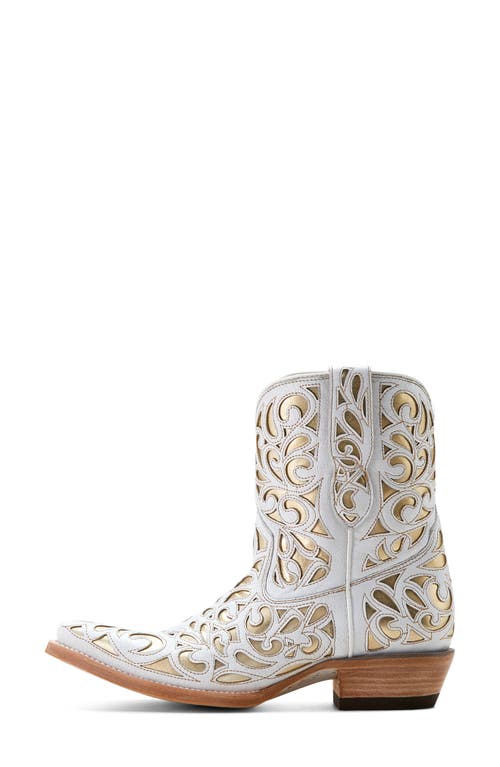 Ariat Valentina Western Boot In White