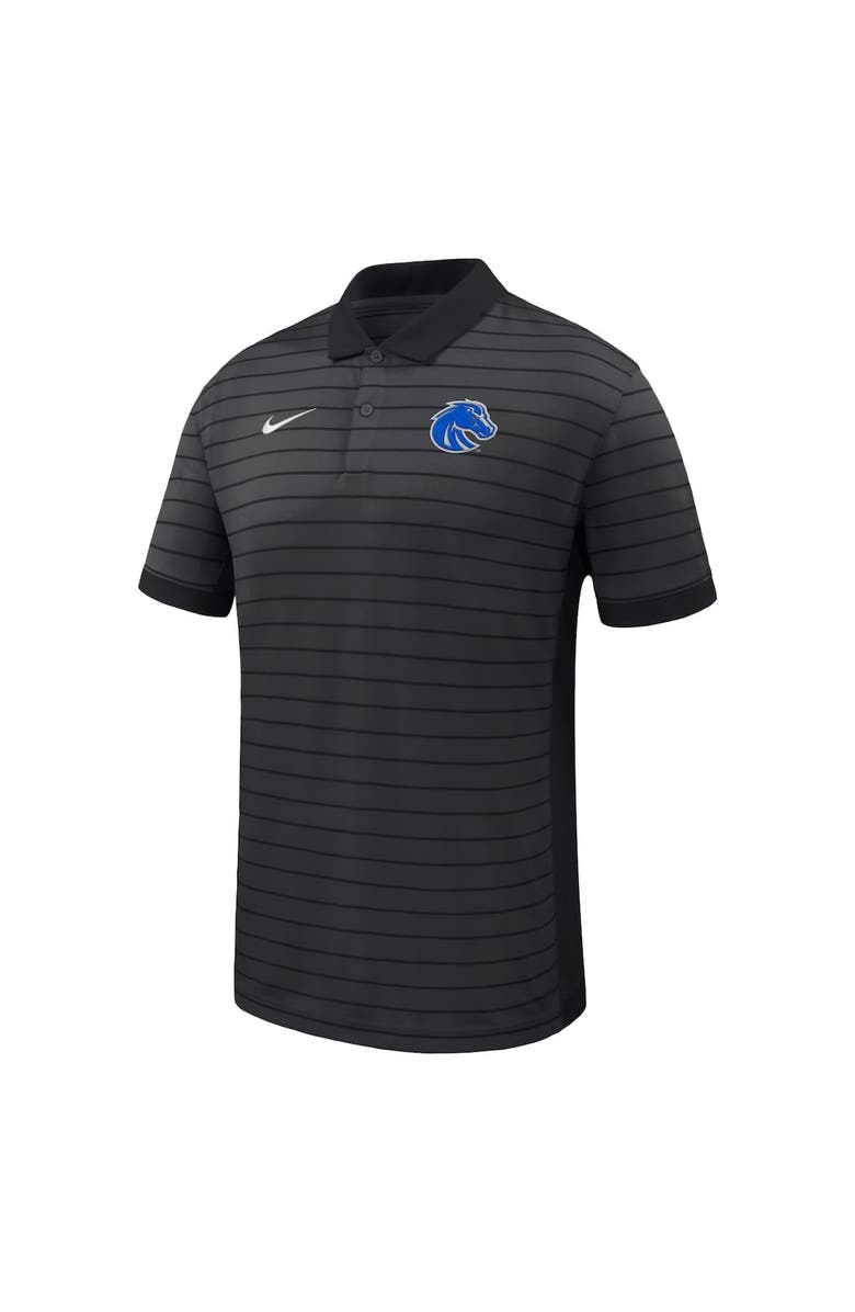 Nike Men's Nike Black Boise State Broncos 2025 Early Season Coaches Sideline Victory Stripe Performance Polo, Alternate, color, Black