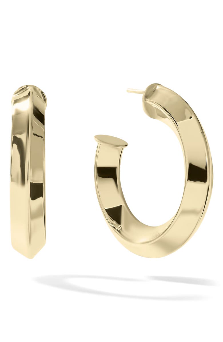 LANA Knife Edge Hoop Earrings, Main, color,