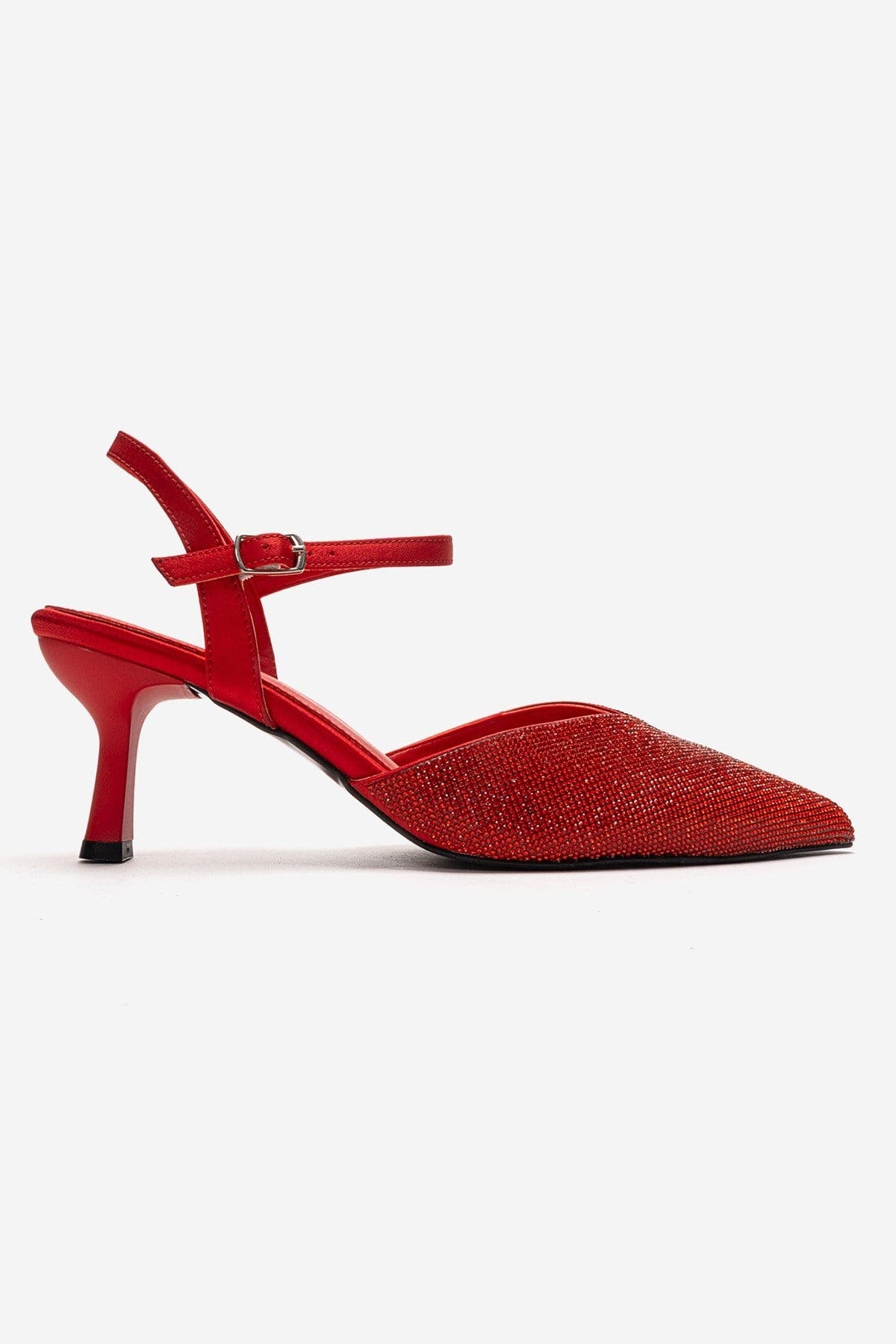 Prologue Shoes Nivora Stiletto Pump, Alternate, color, Red
