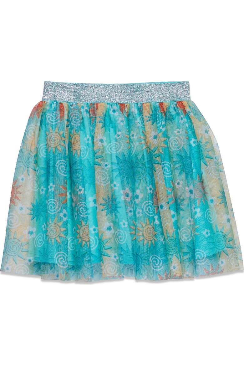Moana 2-Piece Short Sleeve T-Shirt and Skirt Set, Alternate, color, Mint Green Moana