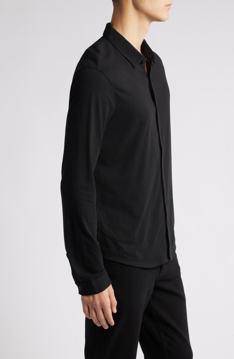 John Varvatos Levi Organic Cotton Button-Up Shirt, Alternate, color, 