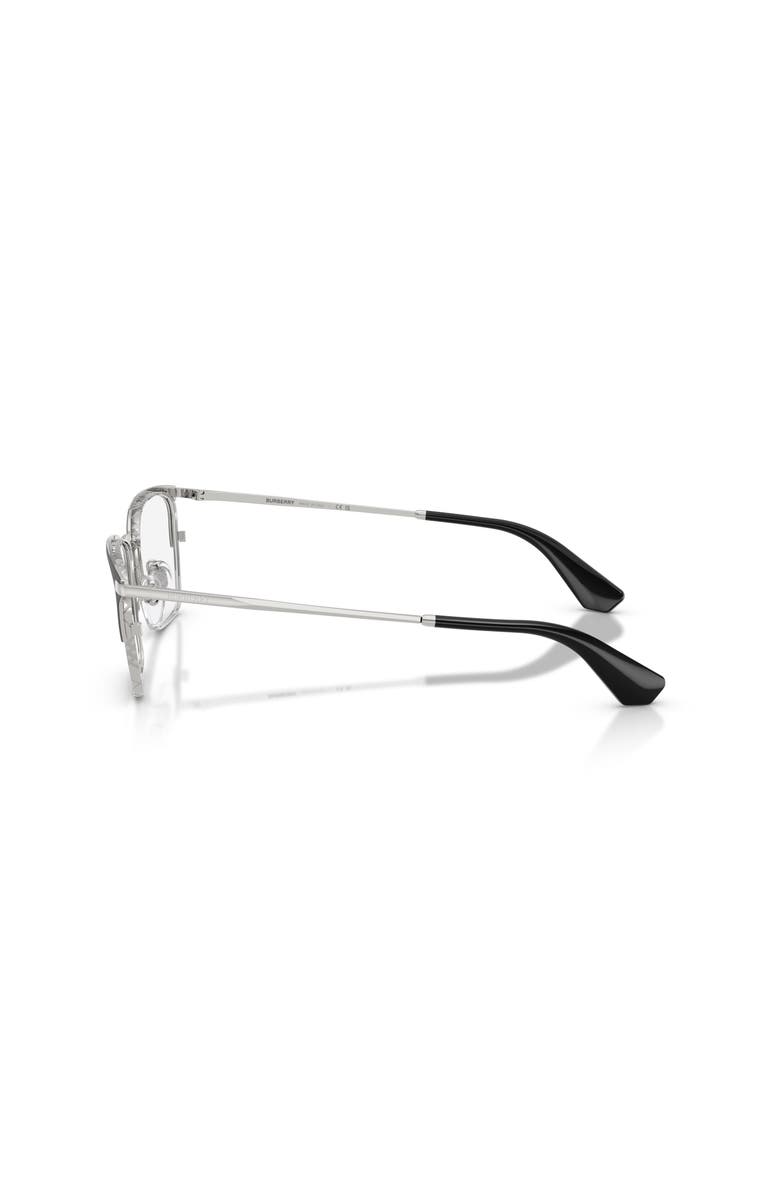 Burberry 54mm Rectangle optical glasses, Alternate, color, Black