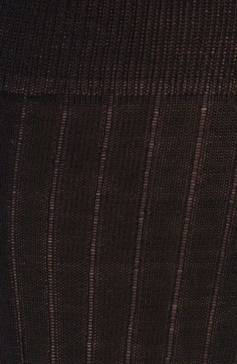 Nordstrom Merino Wool Blend Dress Socks, Alternate, color, Black