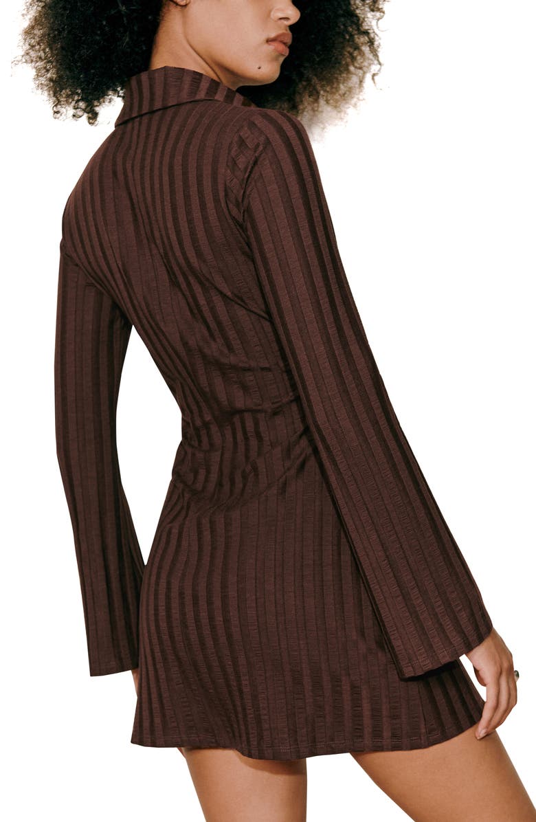 Reformation Benton Long Sleeve Knit Dress, Alternate, color,