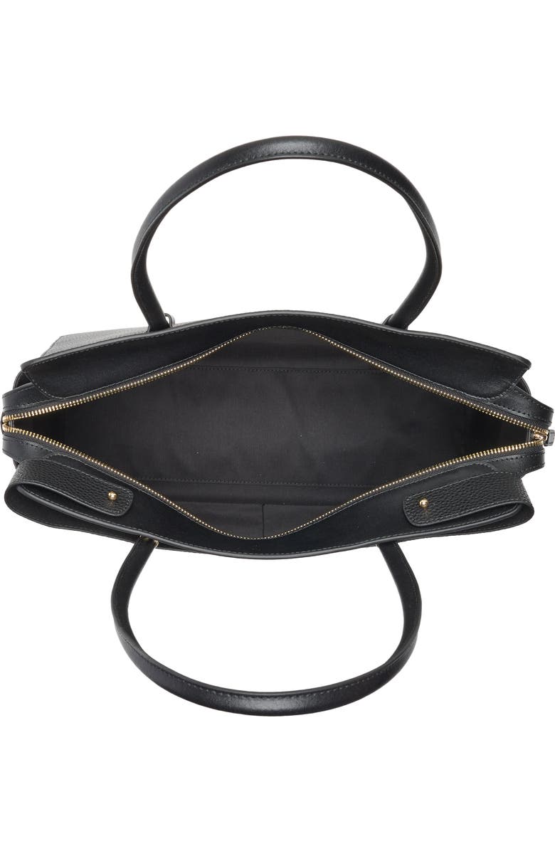 Furla Eris Large Tote Bag, Alternate, color, Nero