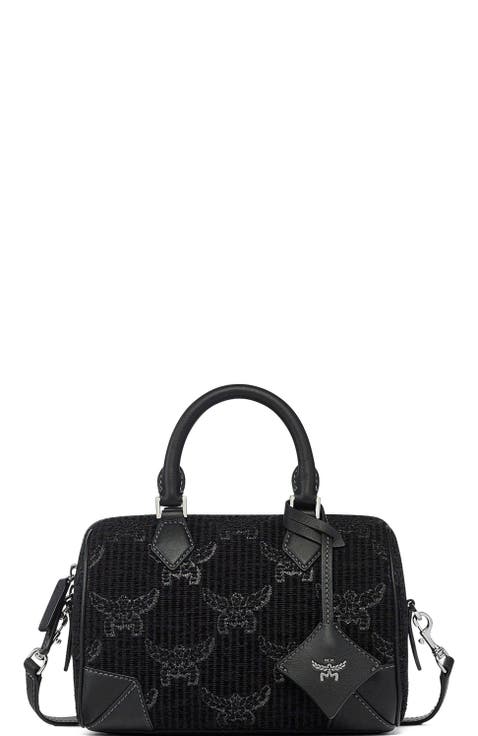 Small Ella Boston Bag in Lauretos Lurex Jacquard