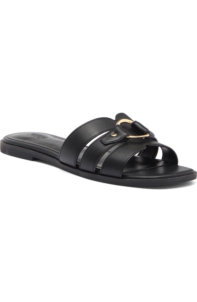 NORDSTROM RACK Bree Slide Sandal, Main, color, Black