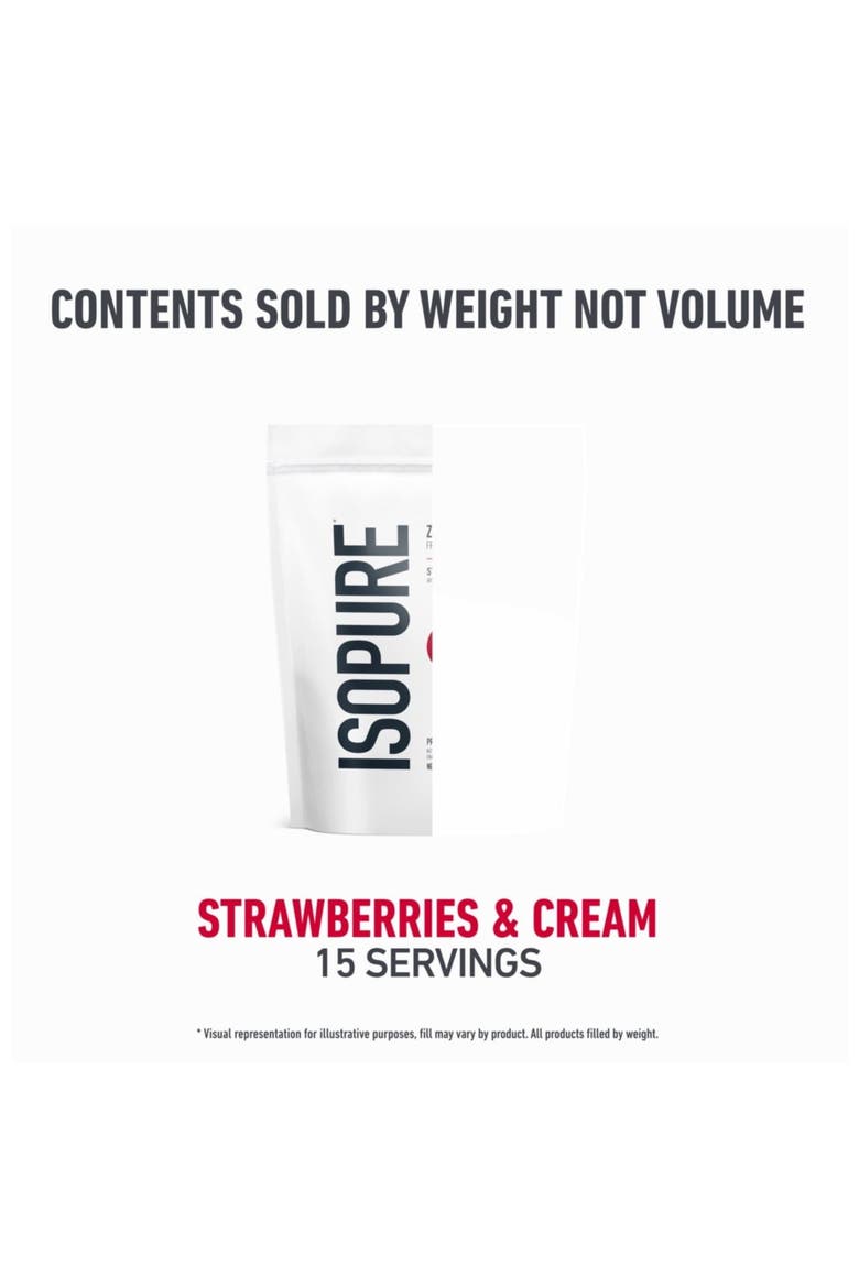 Zero Carb Strawberries and Cream Whey Protein Isolate Powder, Alternate, color, None