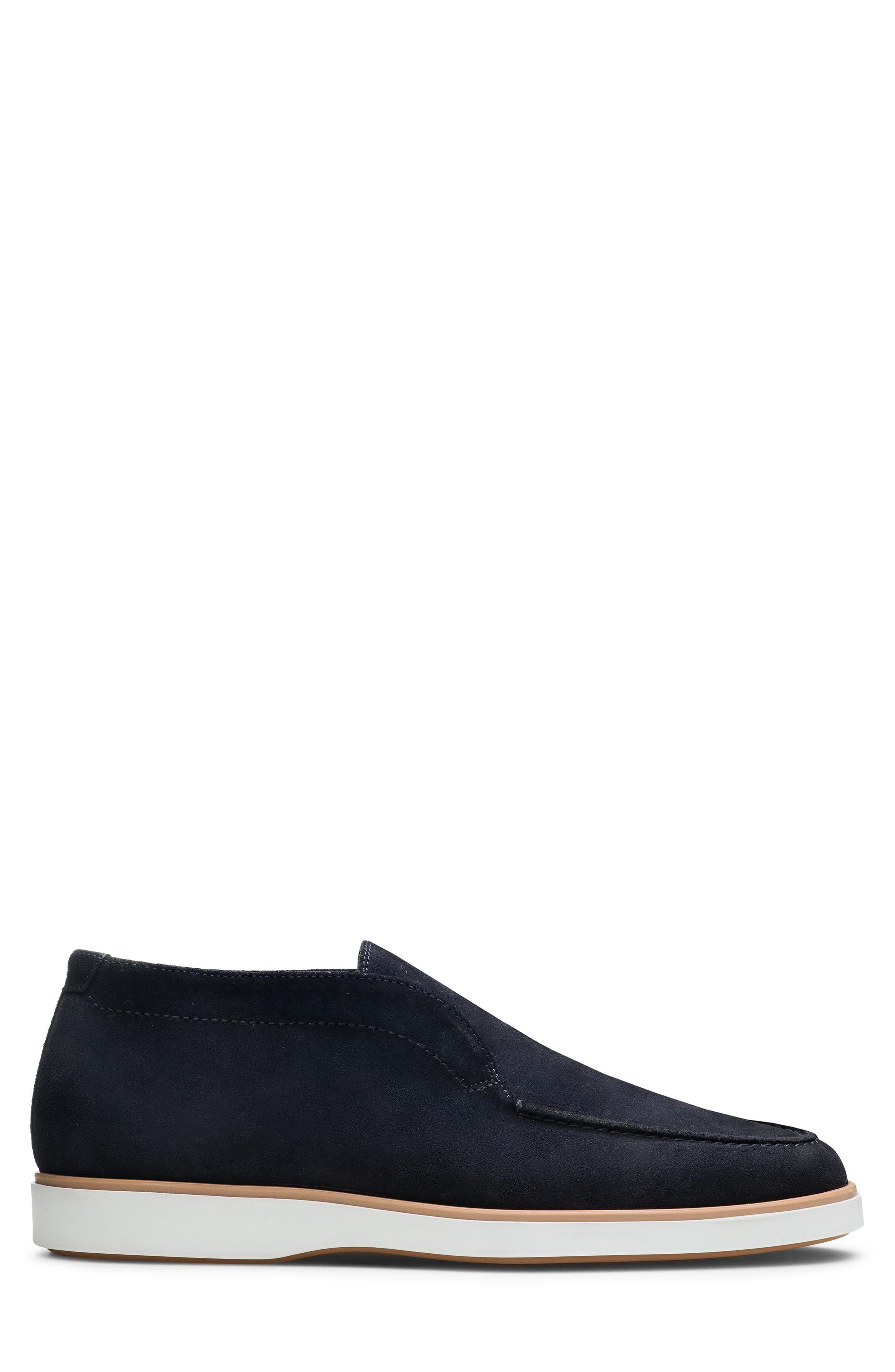 Magnanni Loda Desert Boot, Alternate, color, Navy/ White