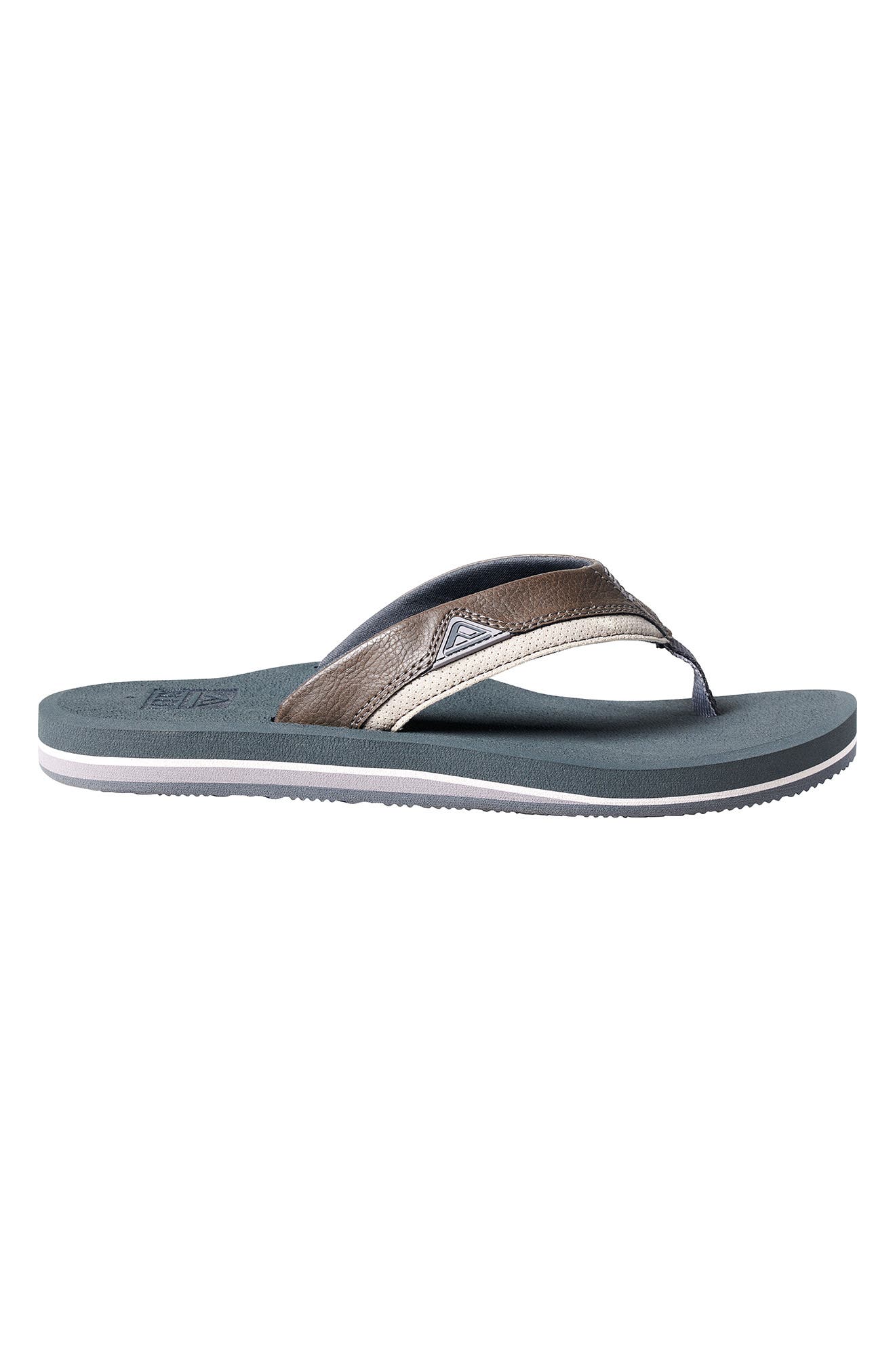 Reef Cushion Dawn Flip Flop, Alternate, color, Grey