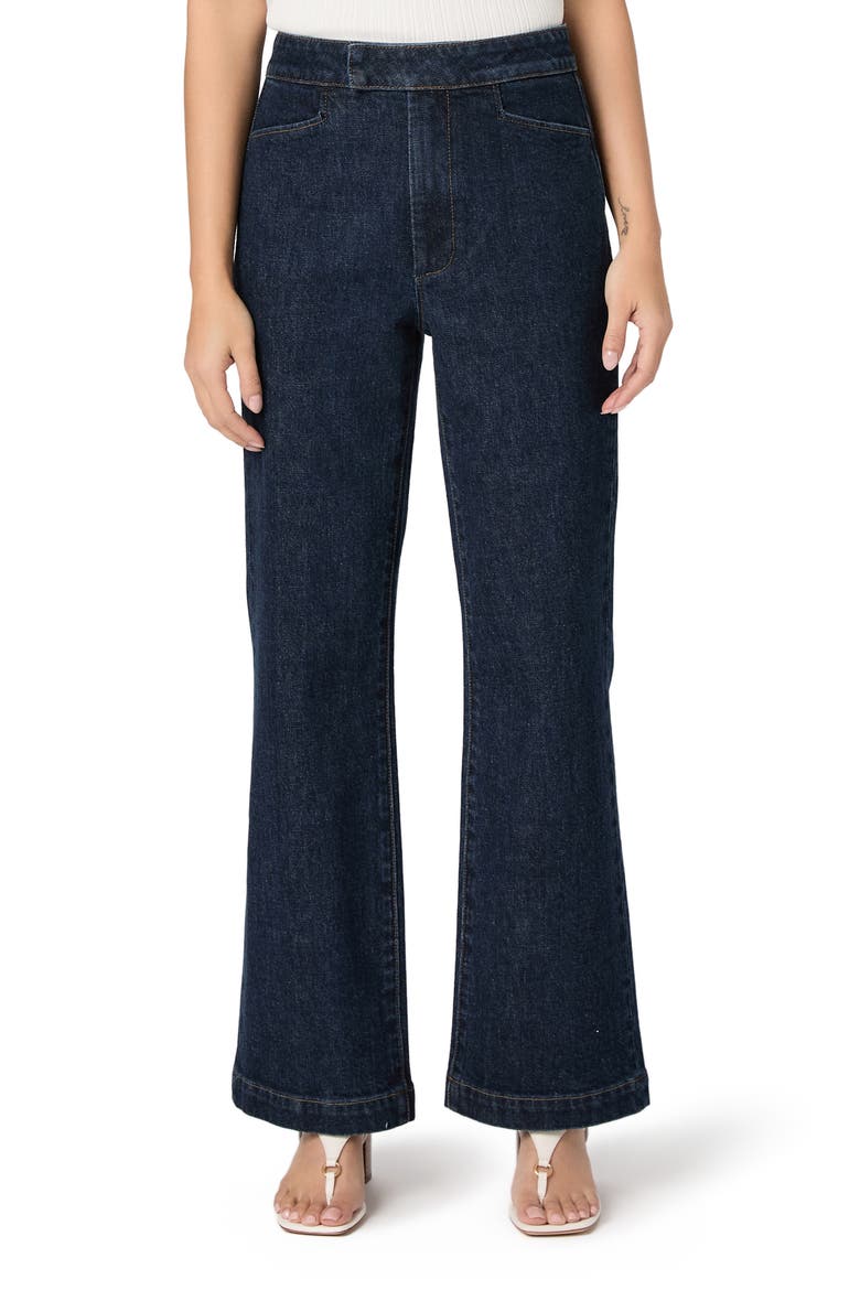 Stevie High Waist Bootcut Trouser Jeans, Main, color, BALLAST