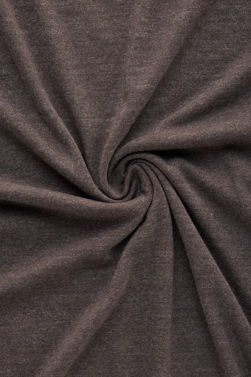 Wolf Vs. Goat (wvg) Light Weight Viscose Sorona Long Sleeve Crew Neck T-shirt In Black