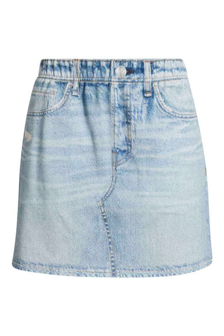 rag & bone rb Miramar Pull-On Trompe l'Oeil Faux Denim Cotton
