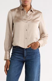 rag & bone Andre Satin Shirt
