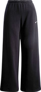 Nike Studio Fleece Wide Leg Sweatpants