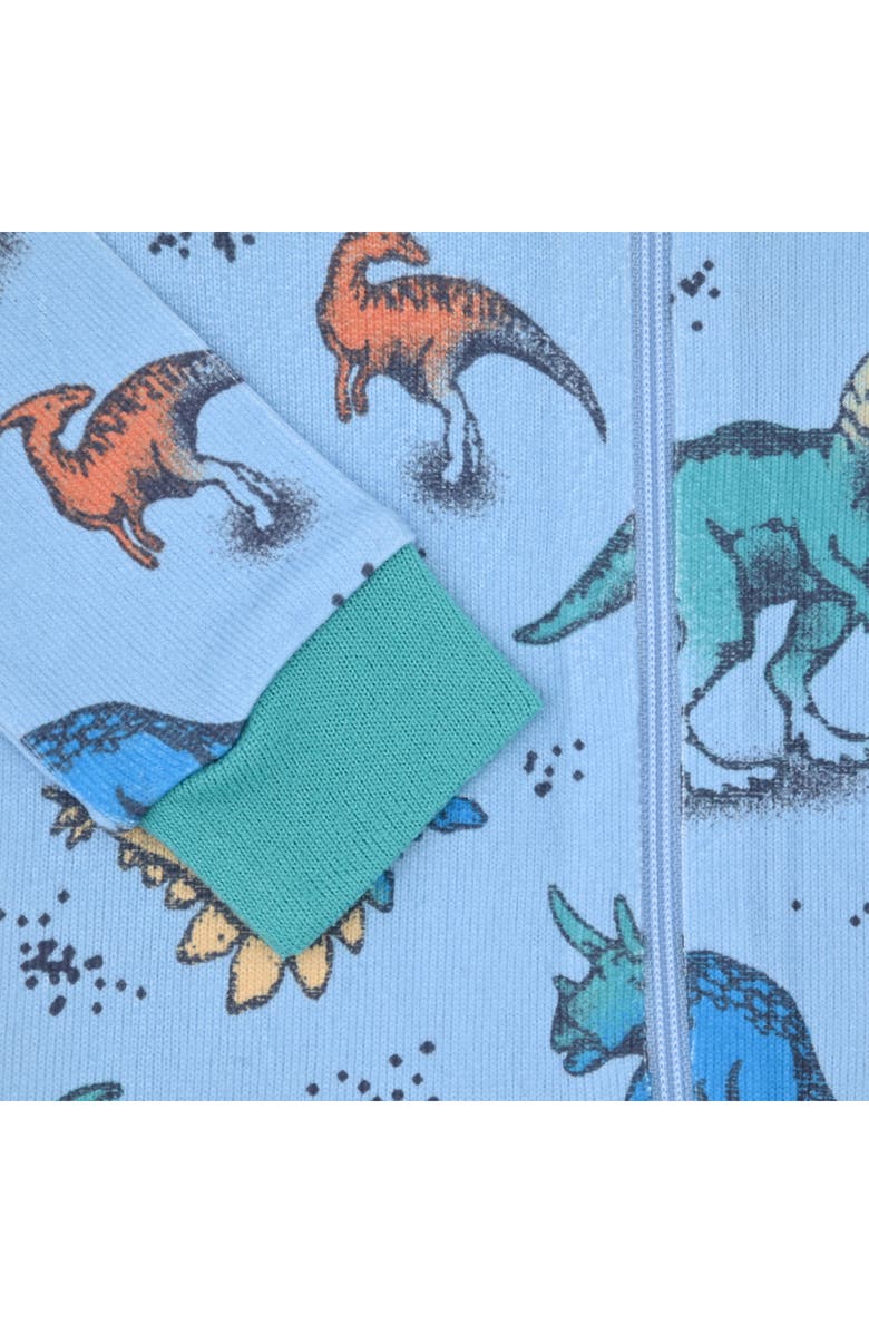 SLEEP ON IT Fitted One-Piece Pajamas & Bear Blanket Toy, Alternate, color,