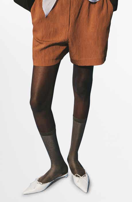 MANGO Textured Shorts