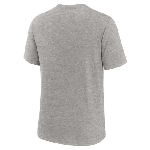 Nike Heather Charcoal Boston Red Sox 2025 City Connect Performance Tri-blend T-shirt