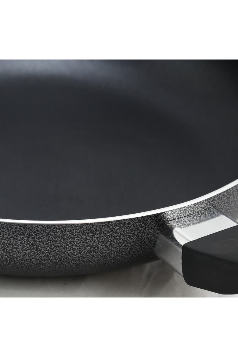 Clairborne 9.5 Inch Aluminum Hammer Tone Frying Pan, Alternate, color, Charcoal Grey