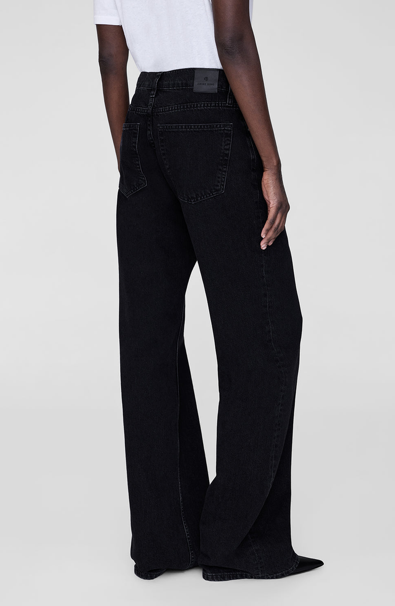 ANINE BING Hugh Jean, Alternate, color, Vintage Black