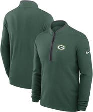 Nike Men's Nike Green Green Bay Packers Lightweight Victory Performance Half-Zip Pullover