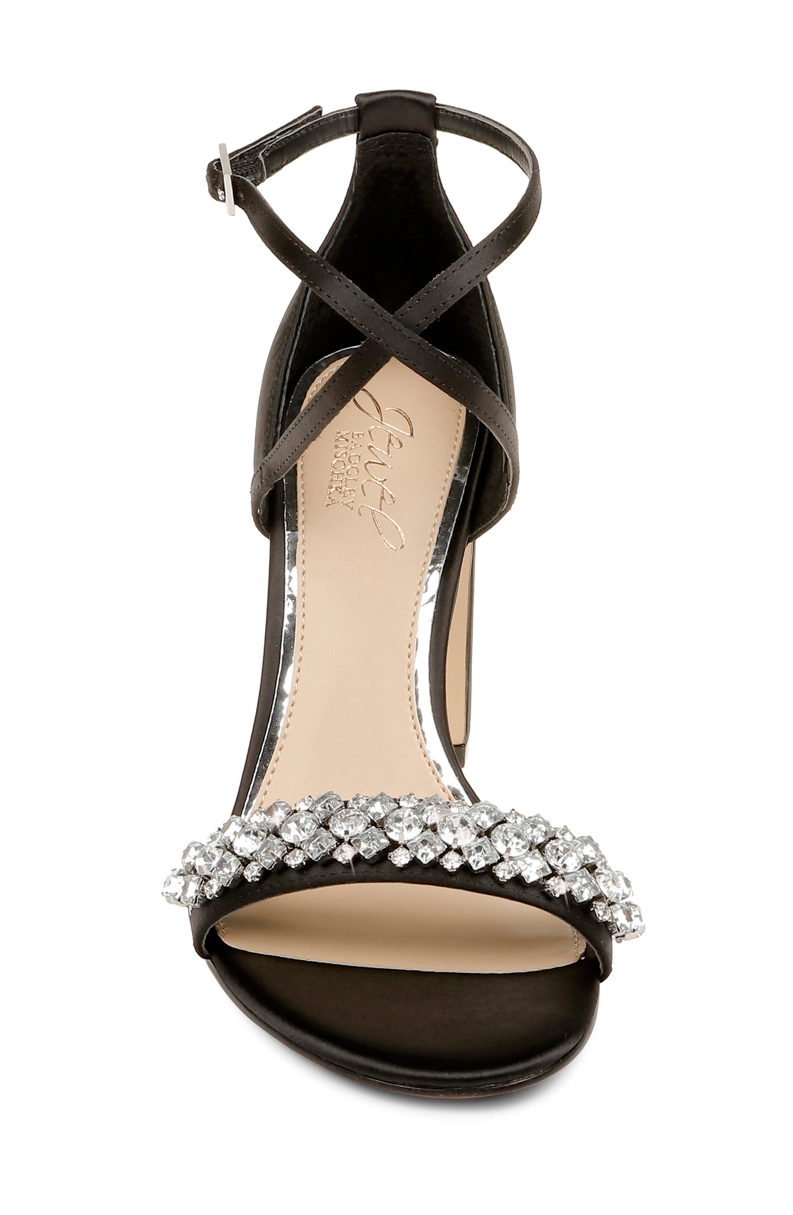 Jewel Badgley Mischka Penny Ankle Strap Sandal, Alternate, color, 