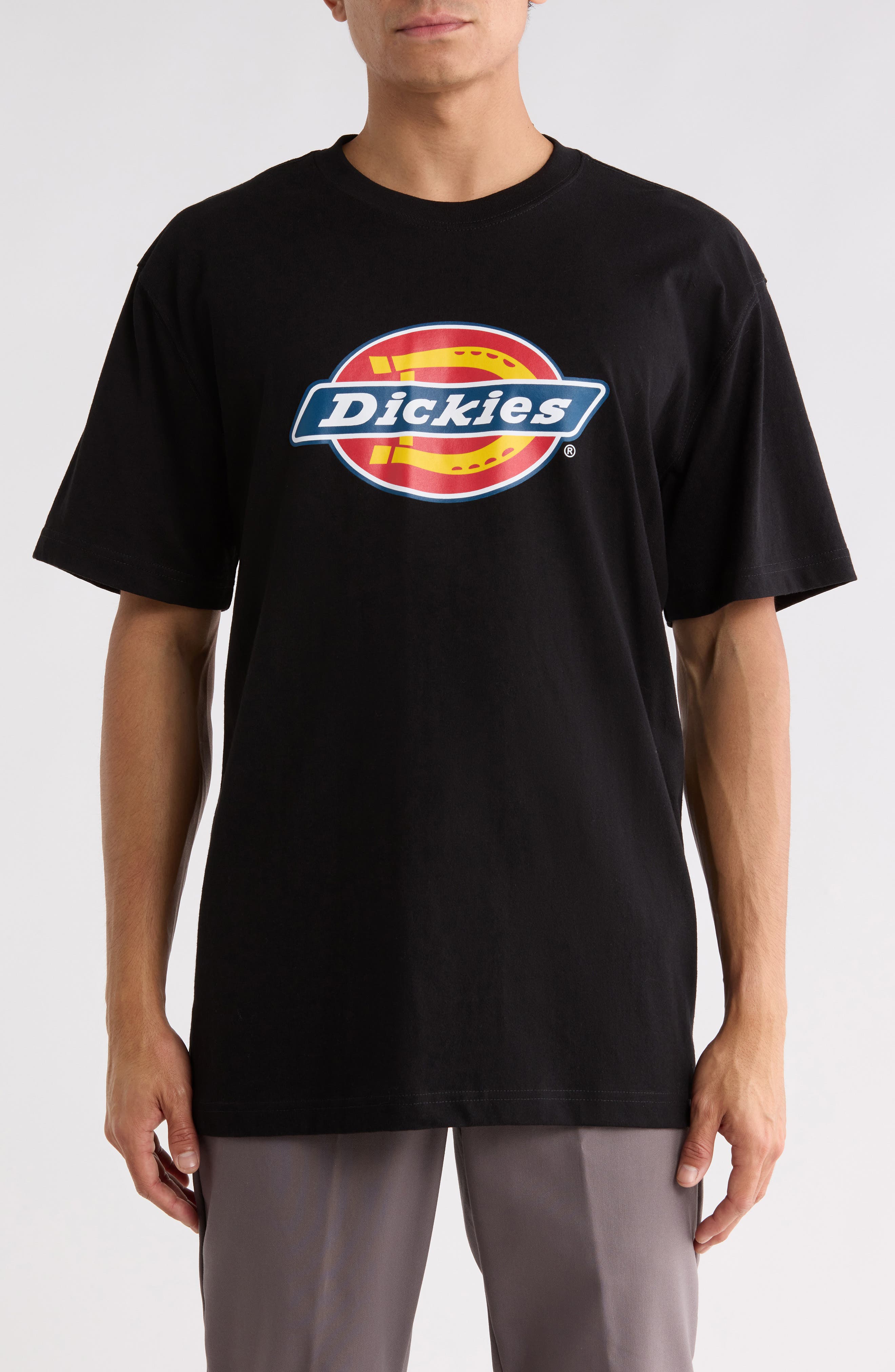 Tricolor Logo Chest Heavyweight Graphic Tee