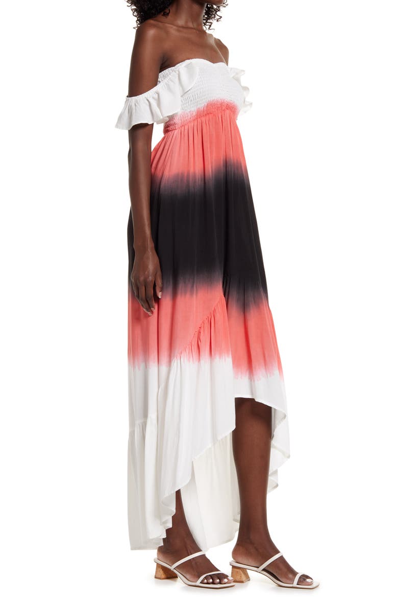 Annabelle Dip Dye Maxi Dress, Alternate, color, MULTI