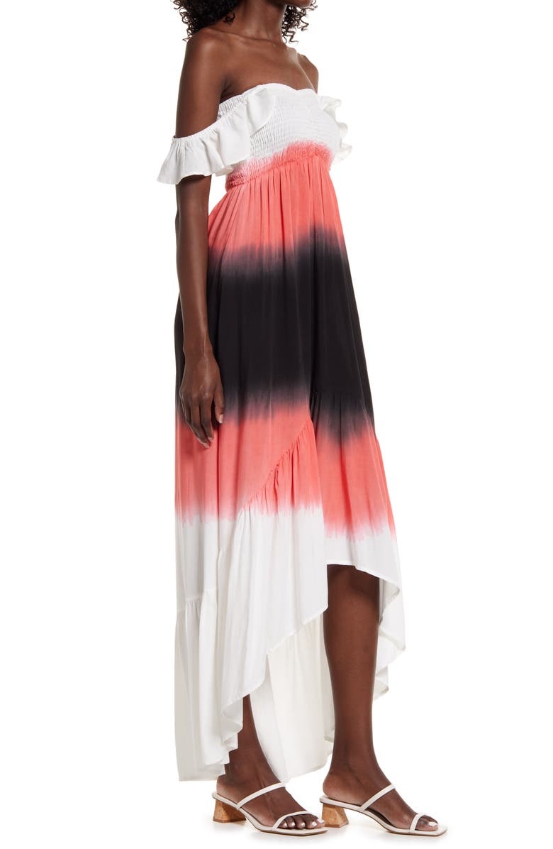 AREA STARS Annabelle Dip Dye Maxi Dress, Alternate, color, 