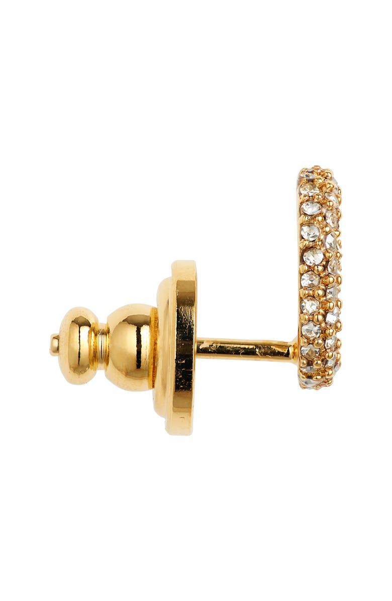 Valentino Garavani VLOGO Signature Crystal Embellished Stud Earrings, Alternate, color,