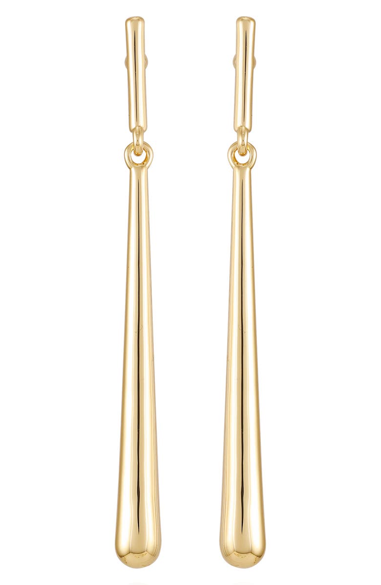 Vince Camuto Tapered Drop Earrings, Main, color, Gold Tone