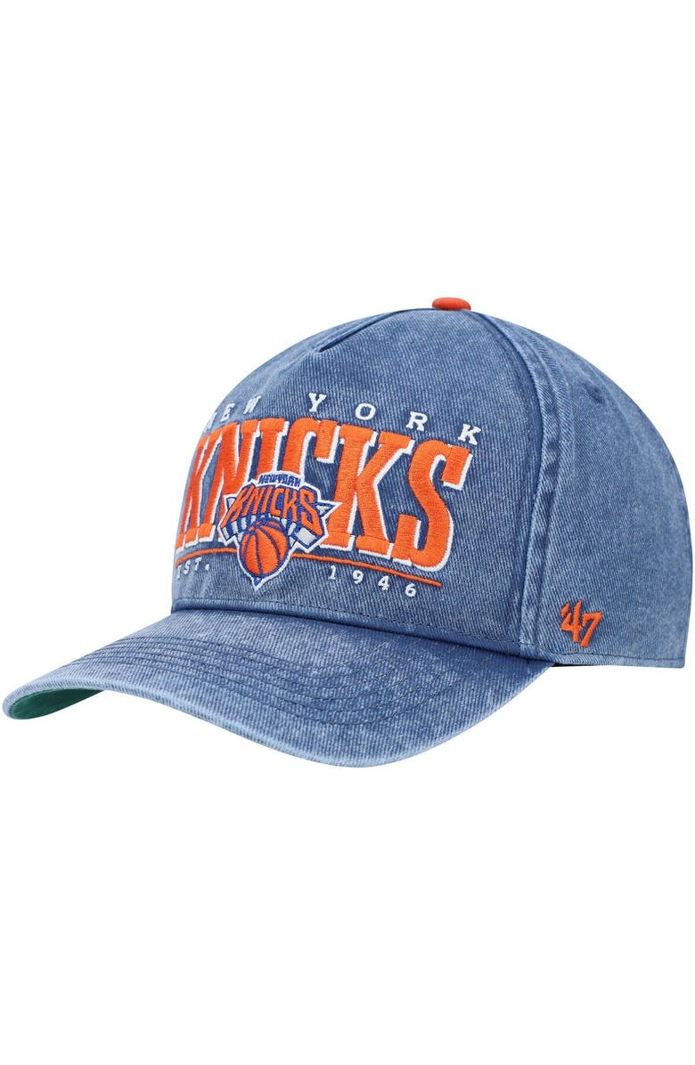 '47 Men's '47 Denim New York Knicks Fontana Hitch Snapback Hat, Main, color, 